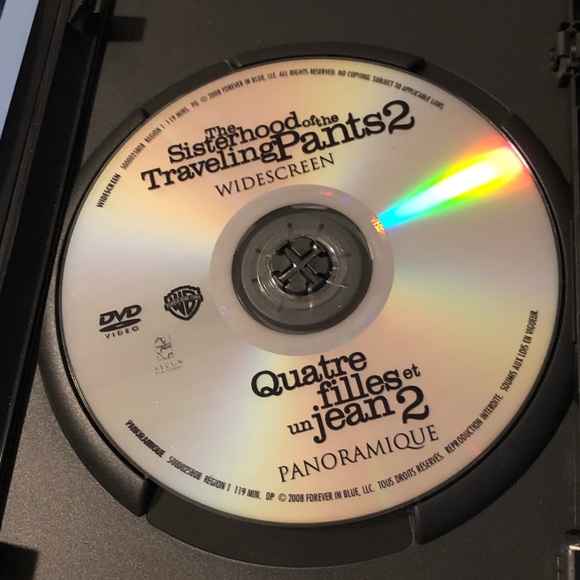 ❤️ SOLD ❤️ THE SISTERHOOD OF THE TRAVELING PANTS 2 DVD - Picture 3 of 3